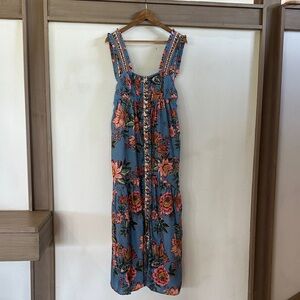 FARM Rio Vibrant Floral Maxi Dress (Like New)